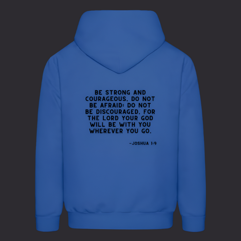 Royal Blue Be Courageous Hoodie