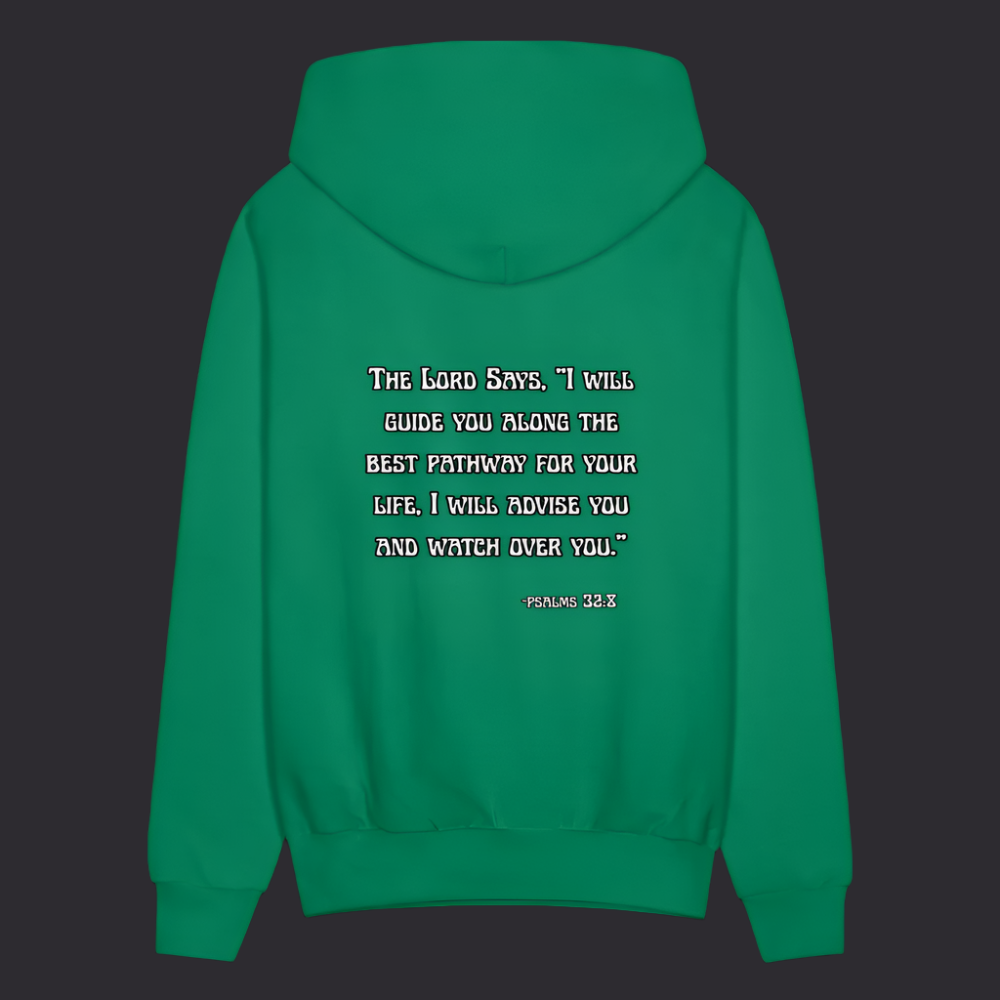 'I will guide you' Kelly Green Hoodie Thrive Collection - kelly green