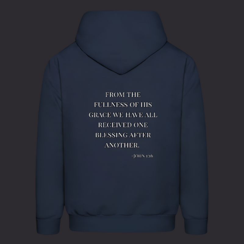 Navy Blue Be Courageous Hoodie