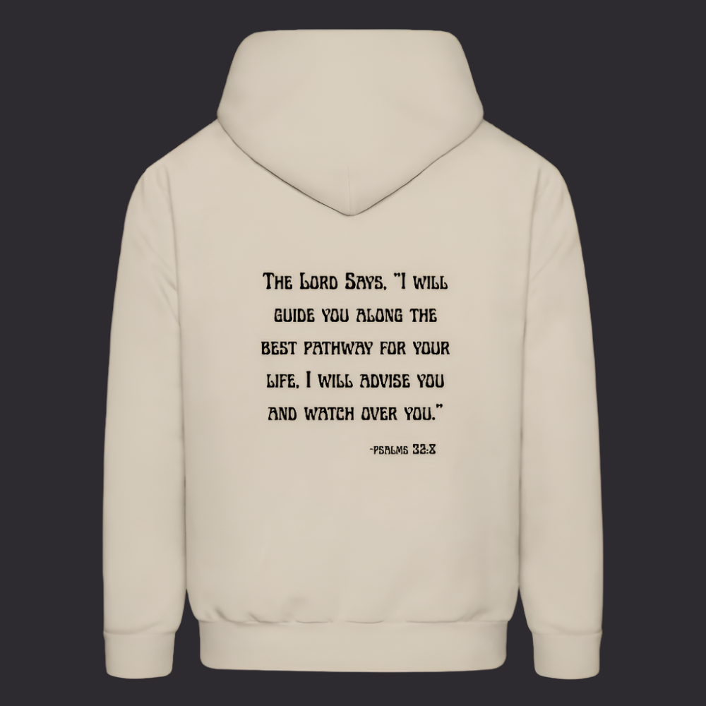 'I will guide you' Sand Color Hoodie Thrive Collection - Sand