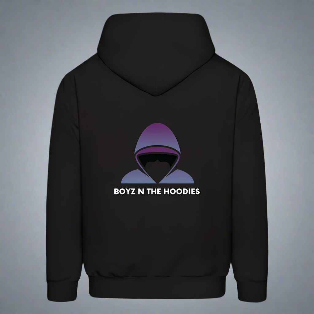Boyz N The Hoodies Classic Design Black Hoodies - black