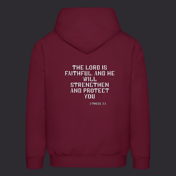 Be Courageous Hoodie - Burgundy