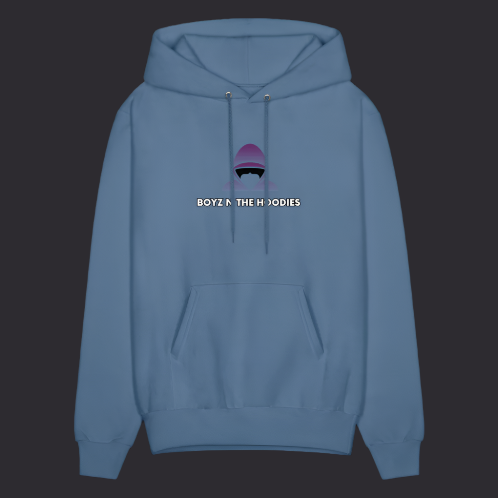 'Be Courageous' Denim Blue Hoodie Survive Collection - denim blue