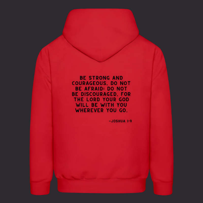 Classic Red Be Courageous Hoodie