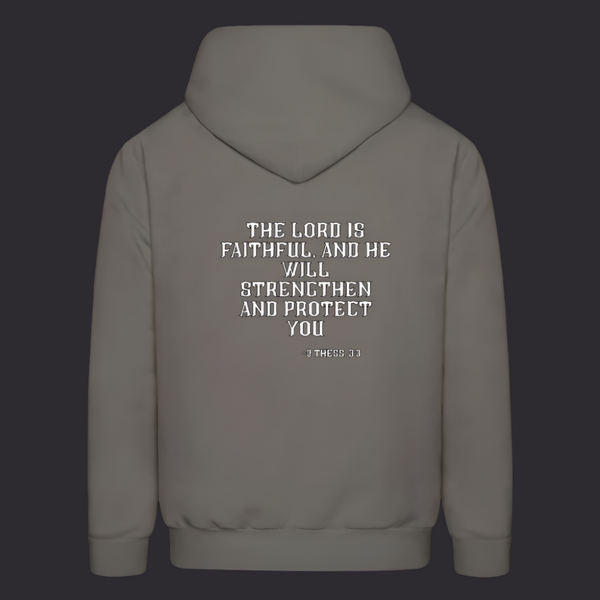 Be Courageous Hoodie - Asphalt Gray