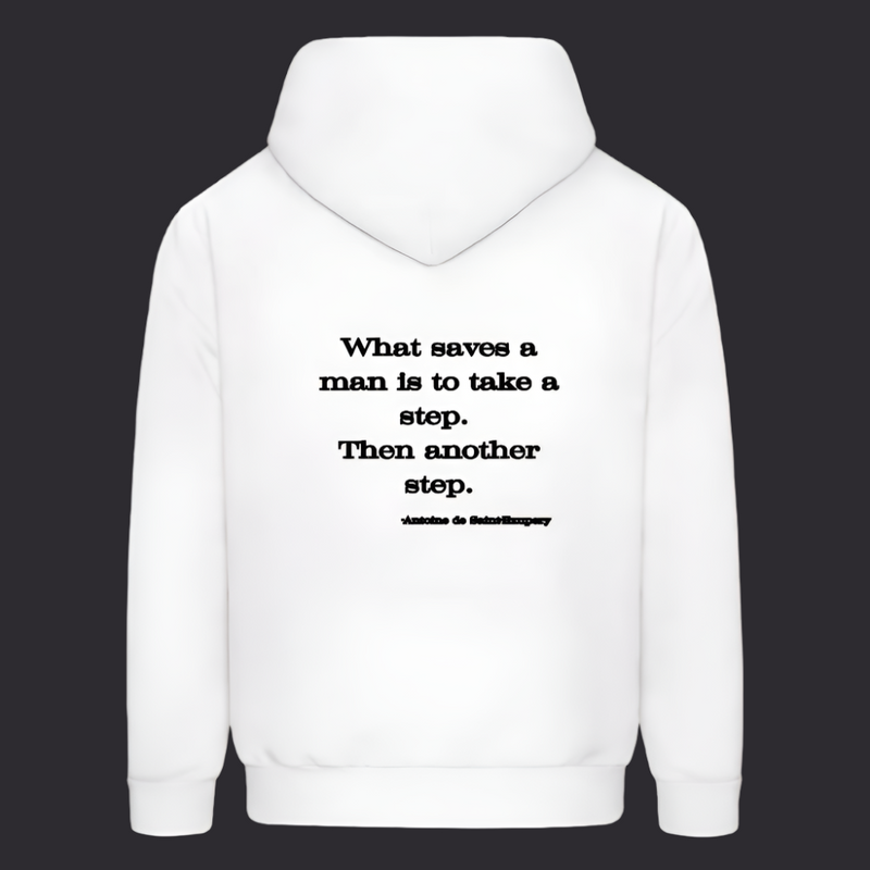 What Saves a Man Hoodie - White
