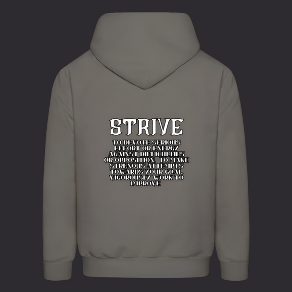 Be Courageous Hoodie - Asphalt Gray