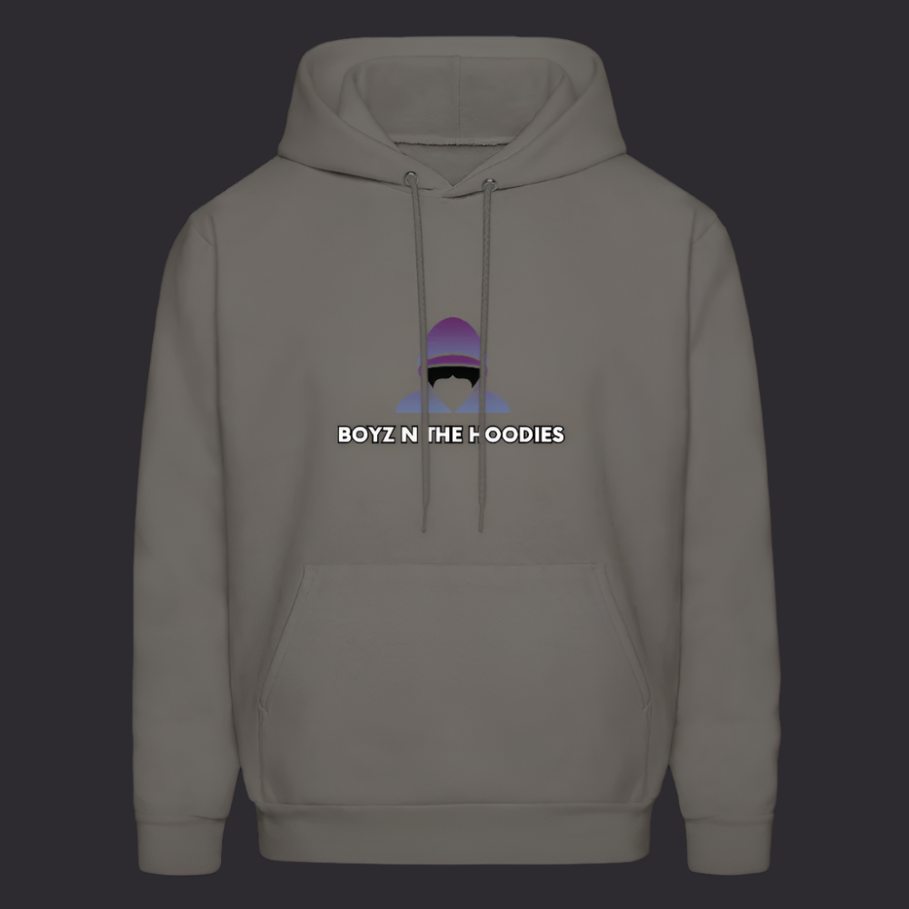 'I know the plans' Asphalt Gray Hoodie Thrive Collection - asphalt gray