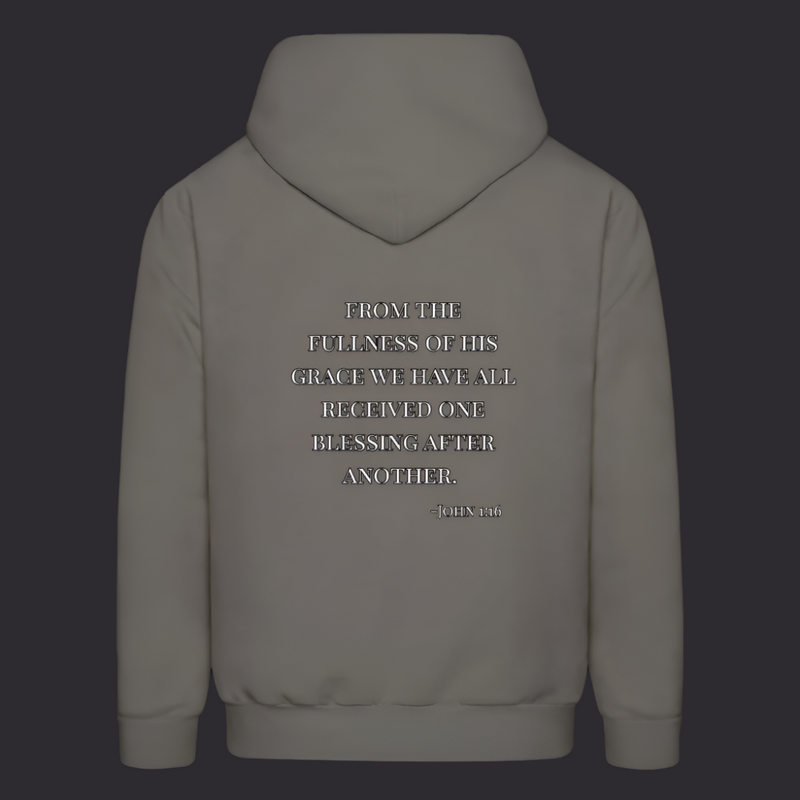 Asphalt Gray Be Courageous Hoodie
