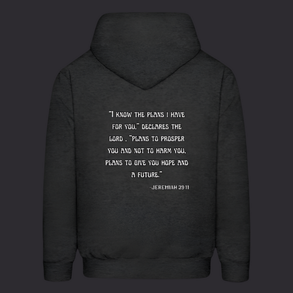 Be Courageous Hoodie - Charcoal Grey