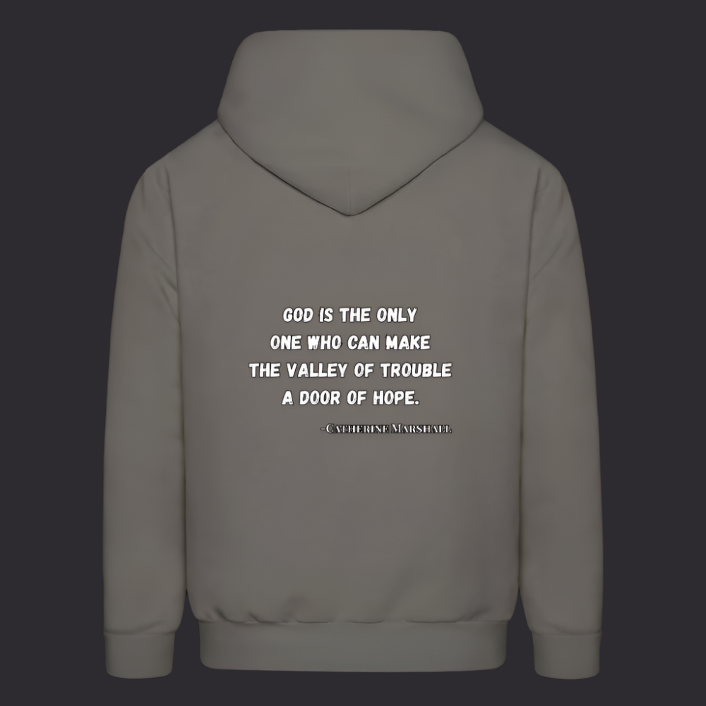 'God is the Only One' Asphalt Gray Hoodies Survive Collection - asphalt gray