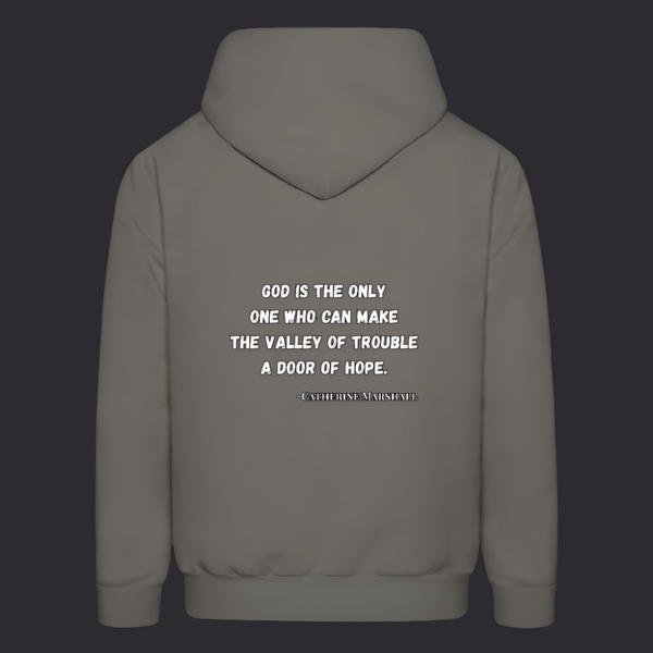 Be Courageous Hoodie - Asphalt Gray
