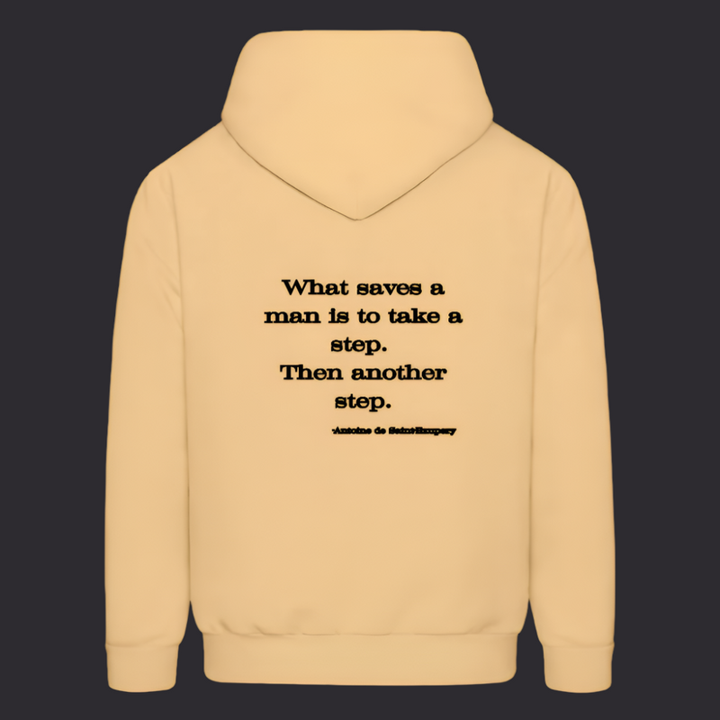 What Saves a Man Hoodie - Light Gold