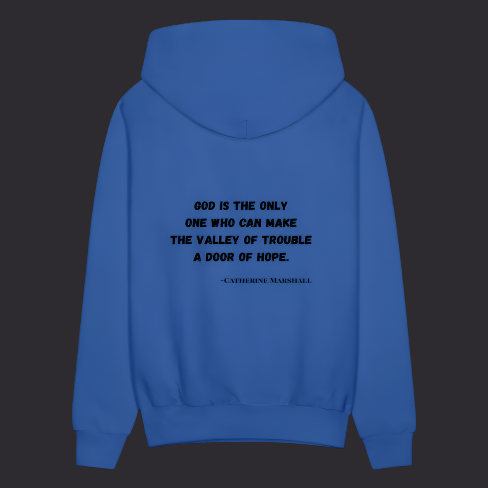'God is the Only One' Royal Blue Hoodies Survive Collection - royal blue