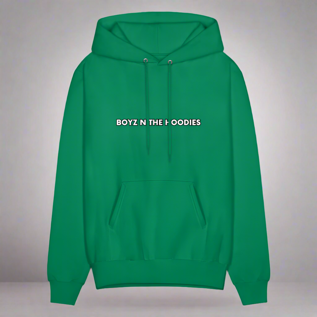 Boyz N The Hoodies Classic Design Kelly Green Hoodies - kelly green
