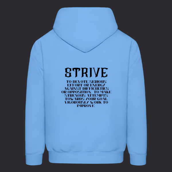 Be Courageous Hoodie - Carolina Blue