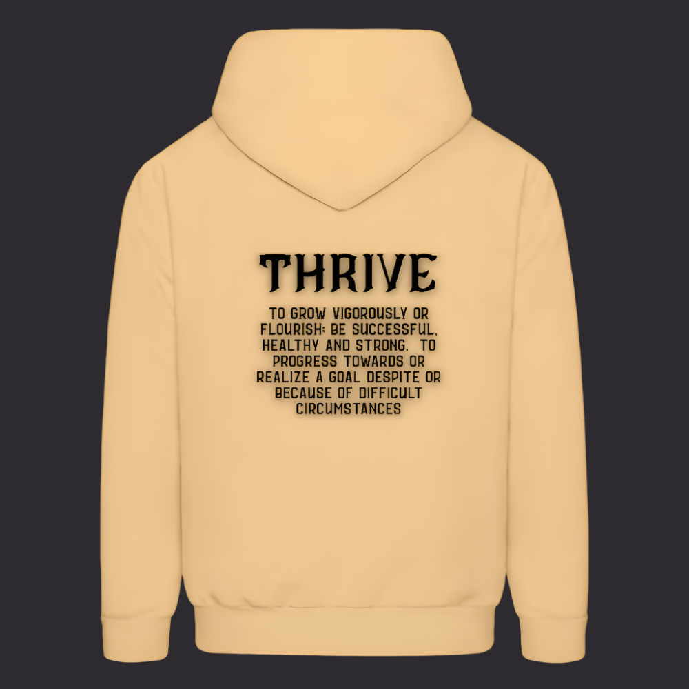LG Thrv Boyz N The Hoodies Light Gold Thrive Hoodie - light gold 