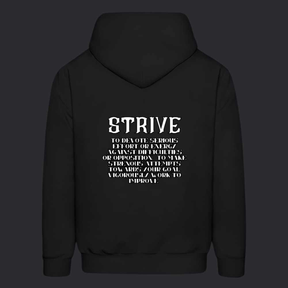 Black Boyz N The Hoodies Classic Black Strive Hoodie - black
