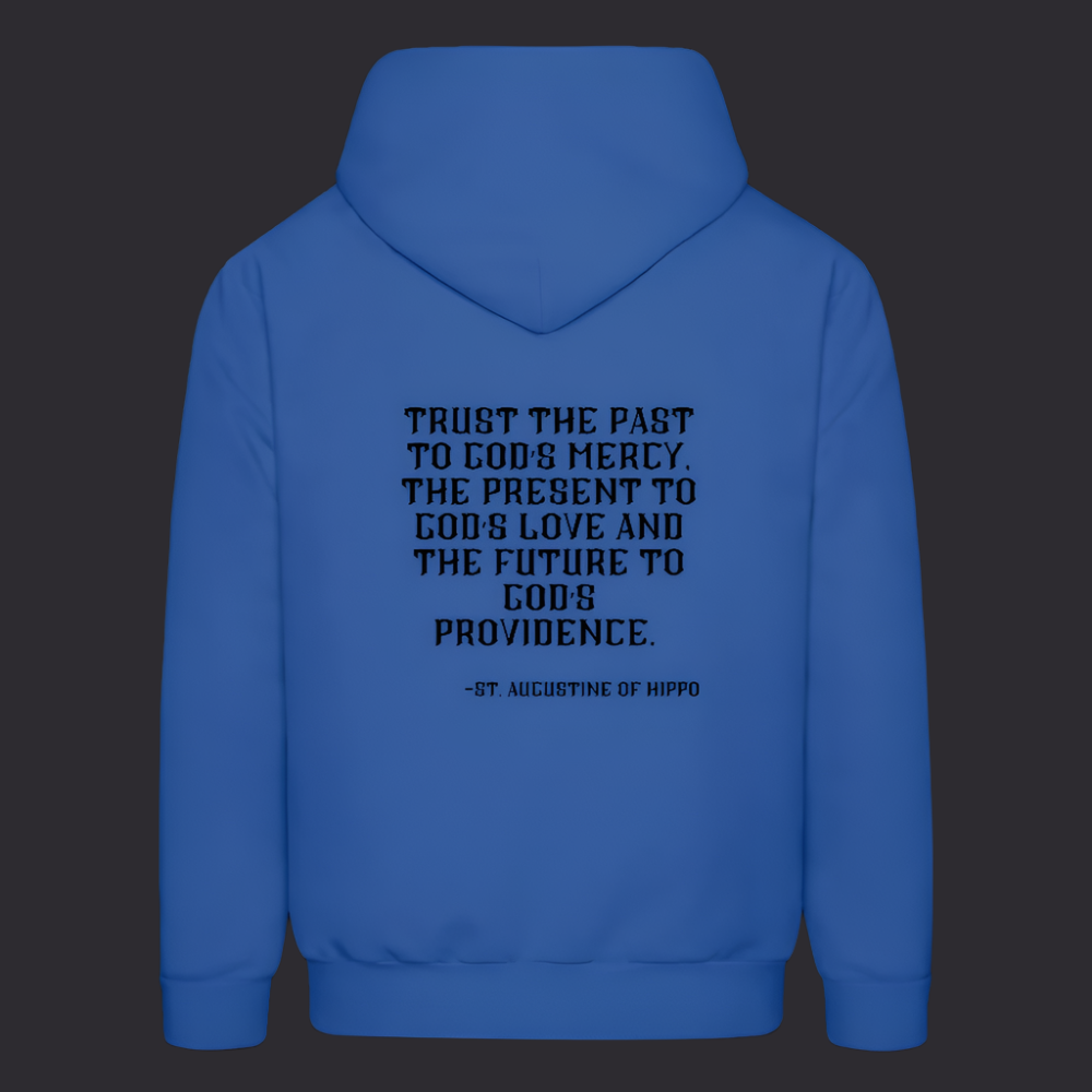 'Trust the Past' Royal Blue Hoodie Thrive Collection - royal blue