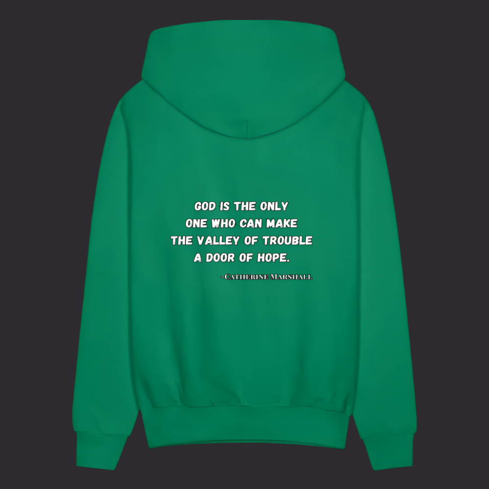 'God is the Only One' Kelly Green Hoodies Survive Collection - kelly green