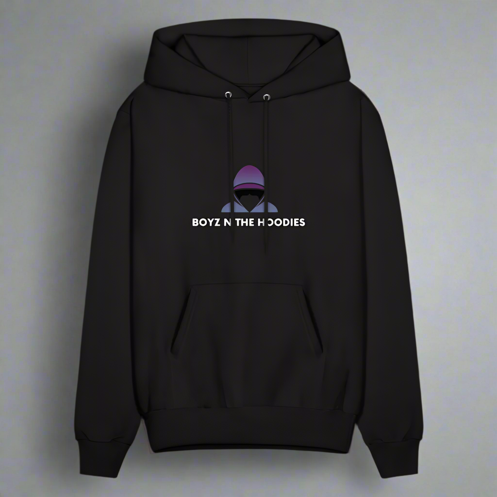 'I will guide you' Classic Black Hoodie Thrive Collection - black