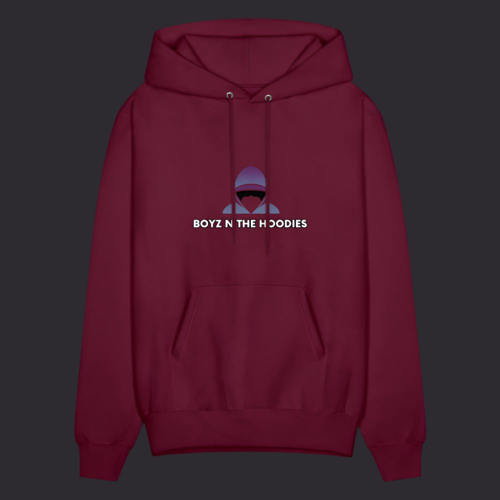 'You will be secure' Burgundy Hoodie Strive Collection - burgundy