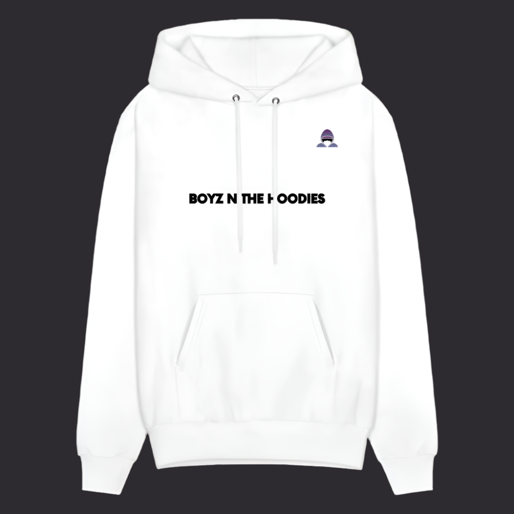 Boyz N The Hoodies Classic White Strive Hoodie - white