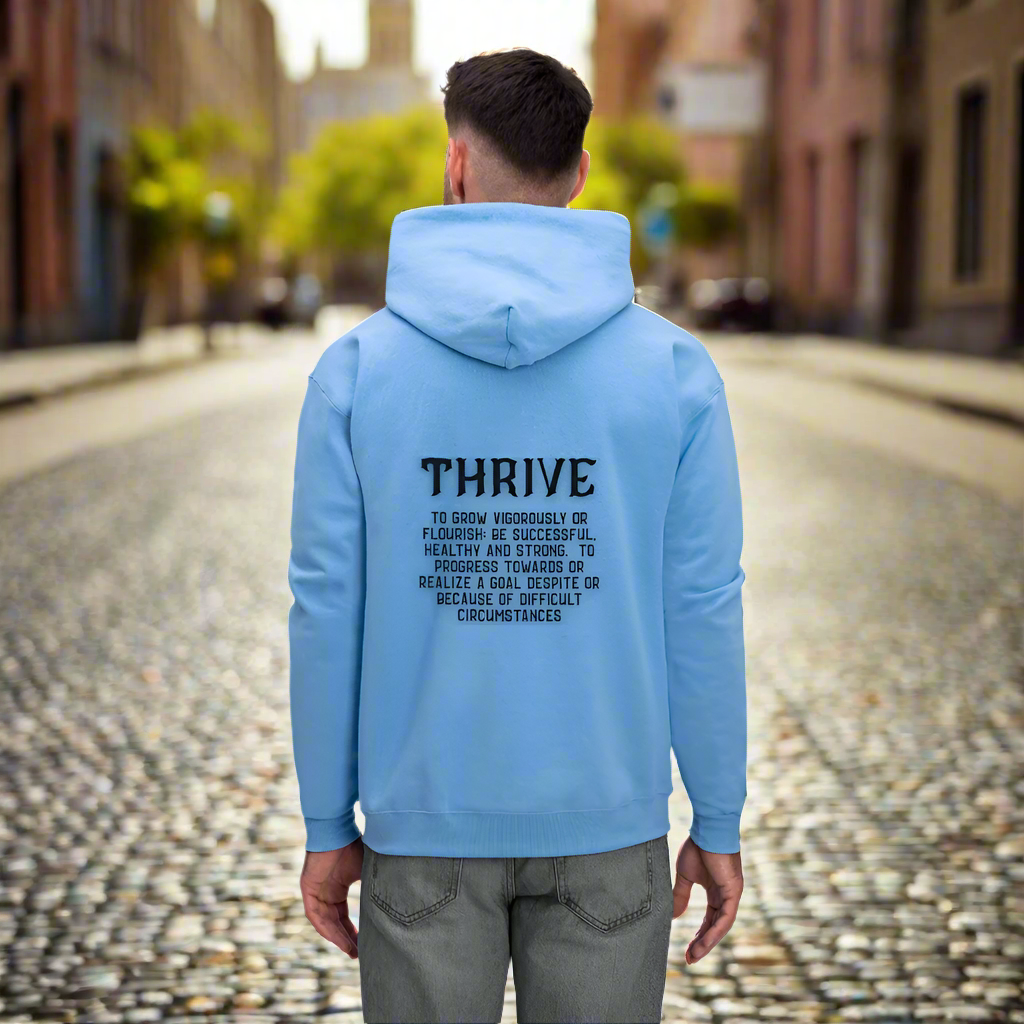 CB Thrv Boyz N The Hoodies Carolina Blue Thrive Hoodie - carolina blue