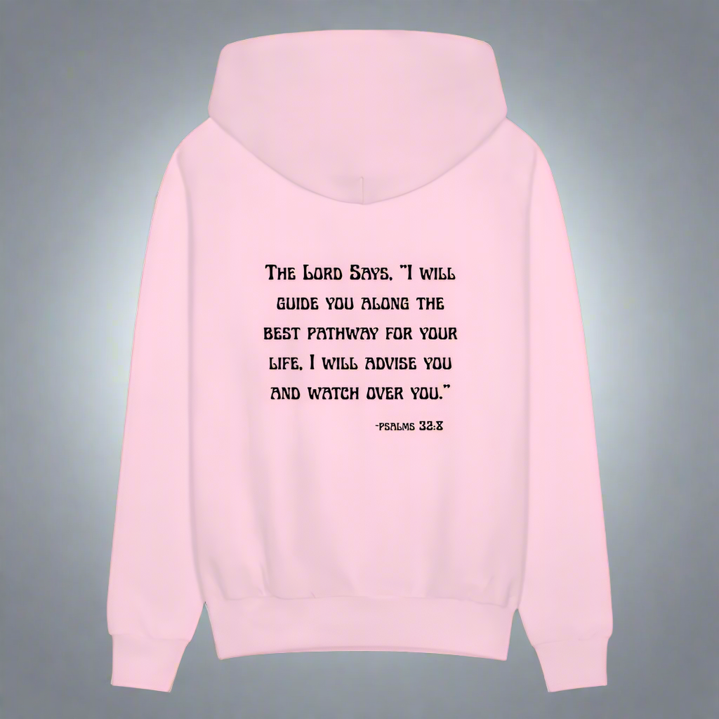 'I will guide you' Pink Hoodie Thrive Collection - pale pink
