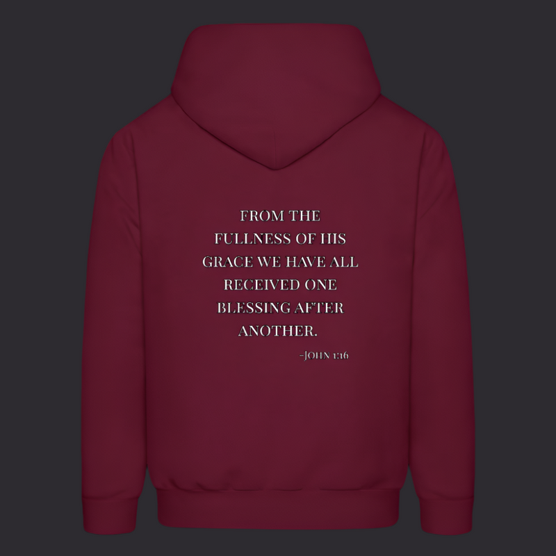 Burgundy Be Courageous Hoodie