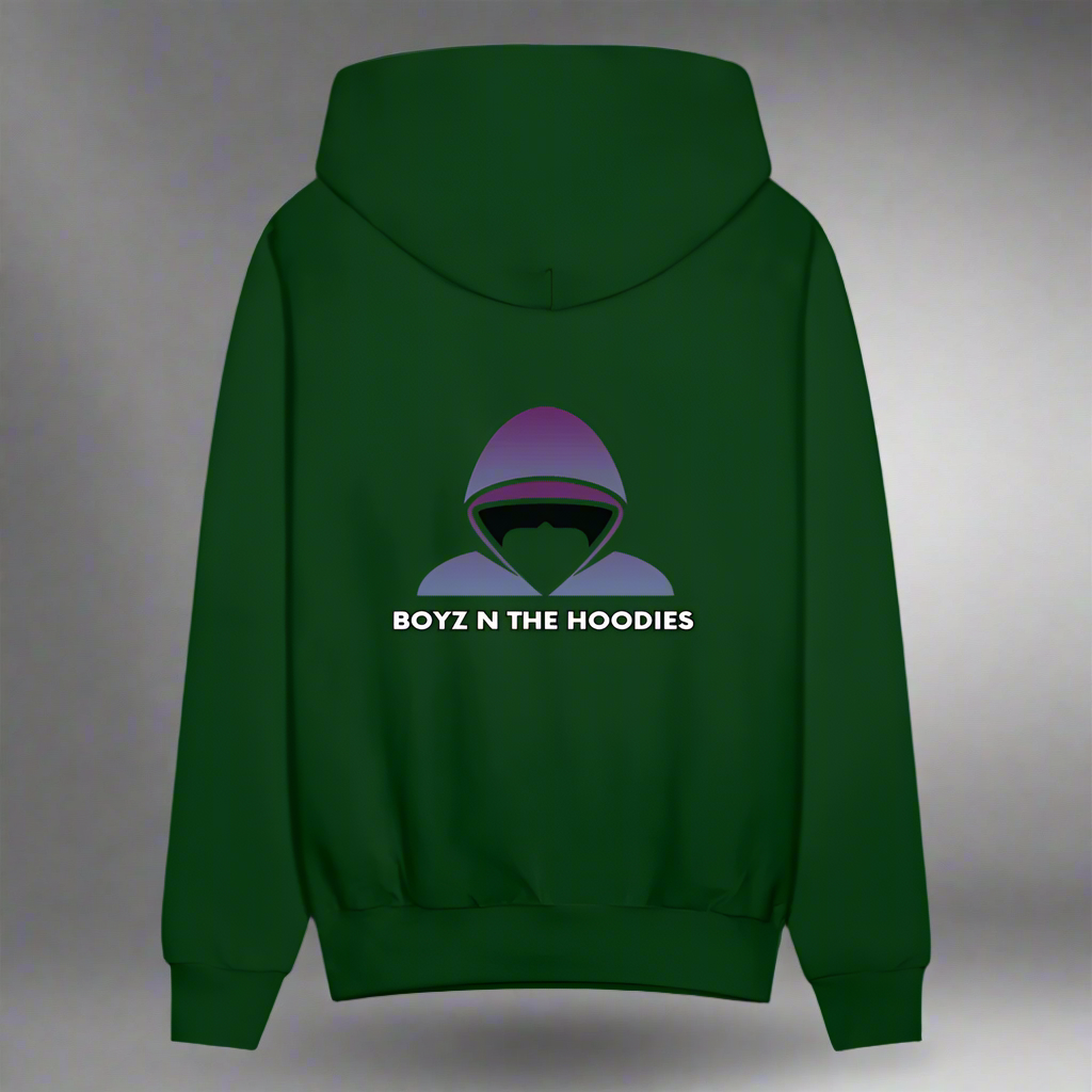 Boyz N The Hoodies Classic Design Forest Green Hoodies - forest green