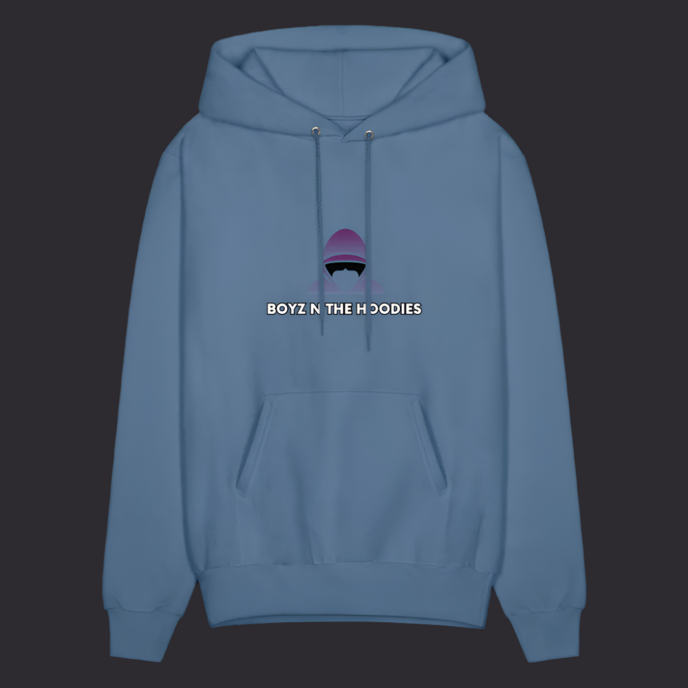 'I know the plans' Denim Blue Hoodie Thrive Collection - denim blue