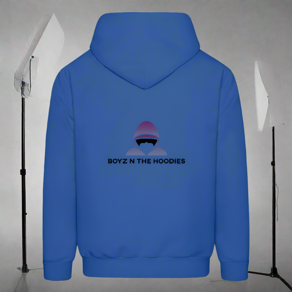Boyz N The Hoodies Motto Royal Blue Hoodie Classic Design - royal blue
