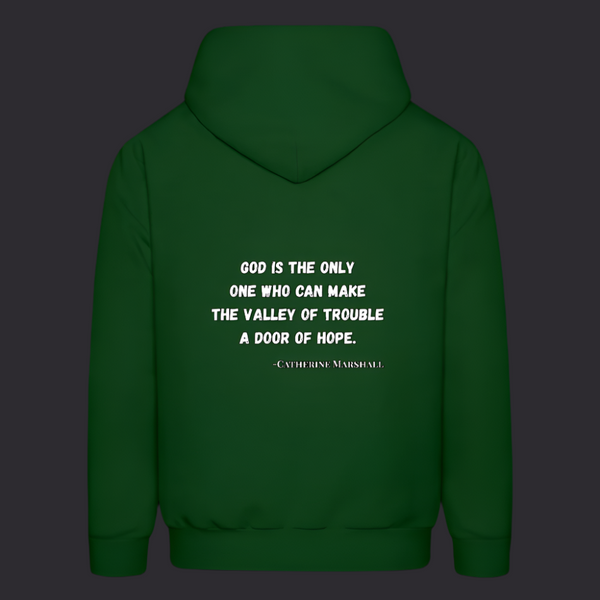 Be Courageous Hoodie - Forest Green