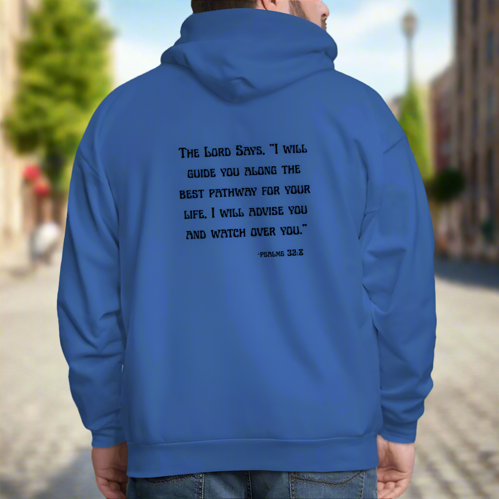 'I will guide you' Royal Blue Hoodie Thrive Collection - royal blue