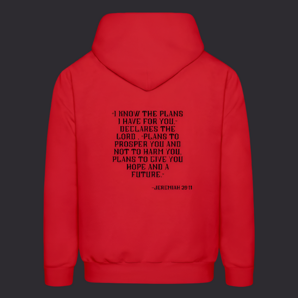 Be Courageous Hoodie - Classic Red
