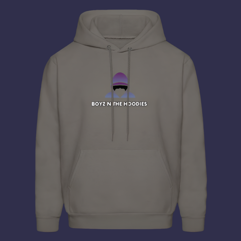 'Be Courageous' Asphalt Gray Hoodie Survive Collection - asphalt gray