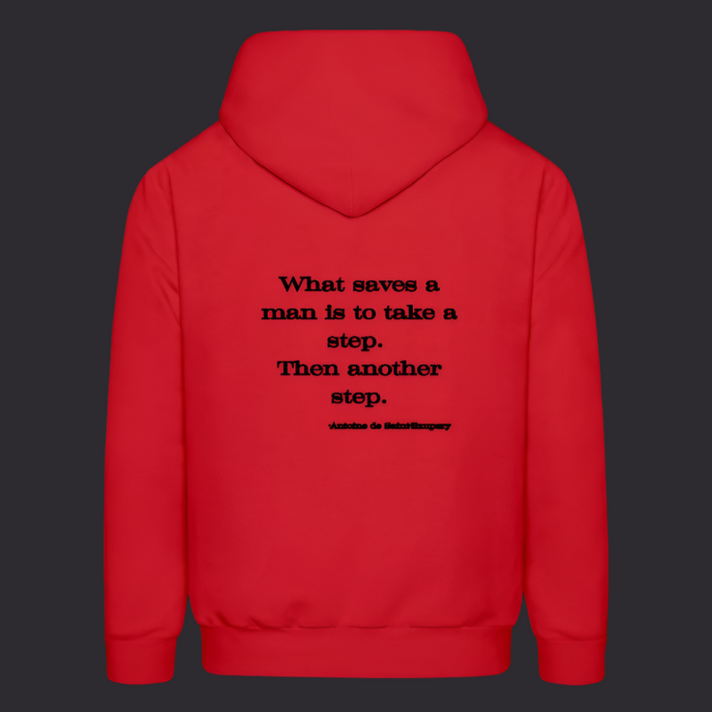What Saves a Man Hoodie - Classic Red