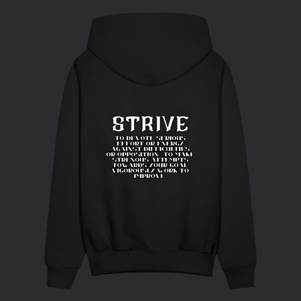 Black Boyz N The Hoodies Classic Black Strive Hoodie - black