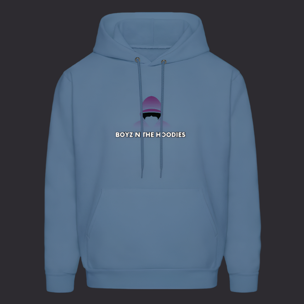 'What saves a man' Denim Blue Hoodie Survive Collection - denim blue