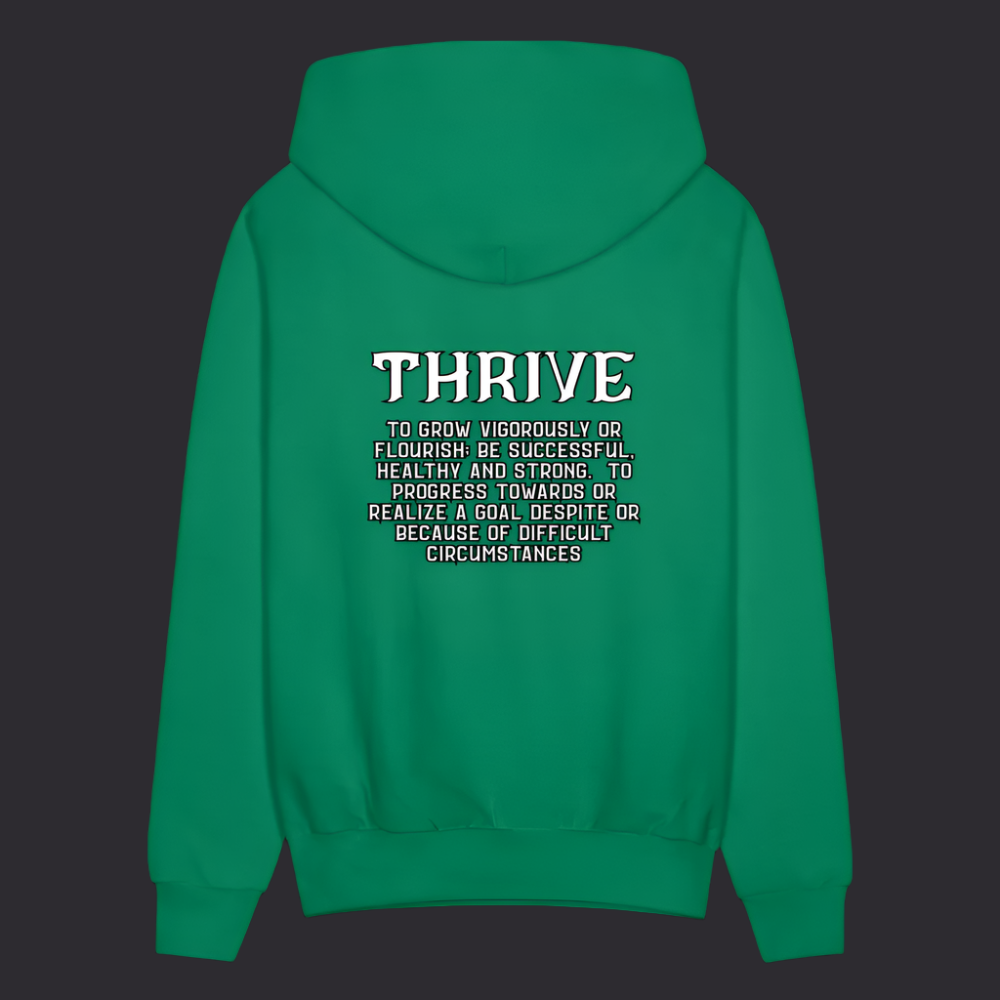 KG Thrv Boyz N The Hoodies Kelly Green Thrive Hoodie - kelly green