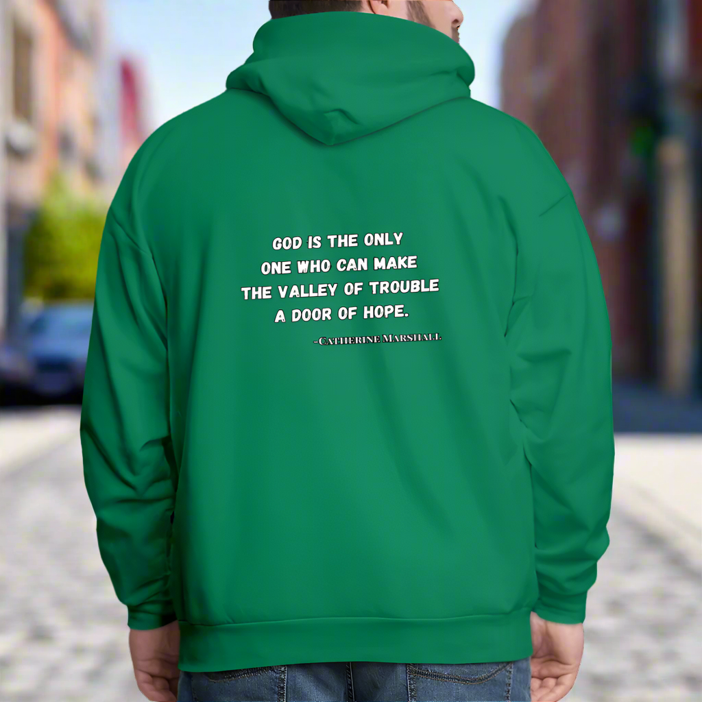 'God is the Only One' Kelly Green Hoodies Survive Collection - kelly green