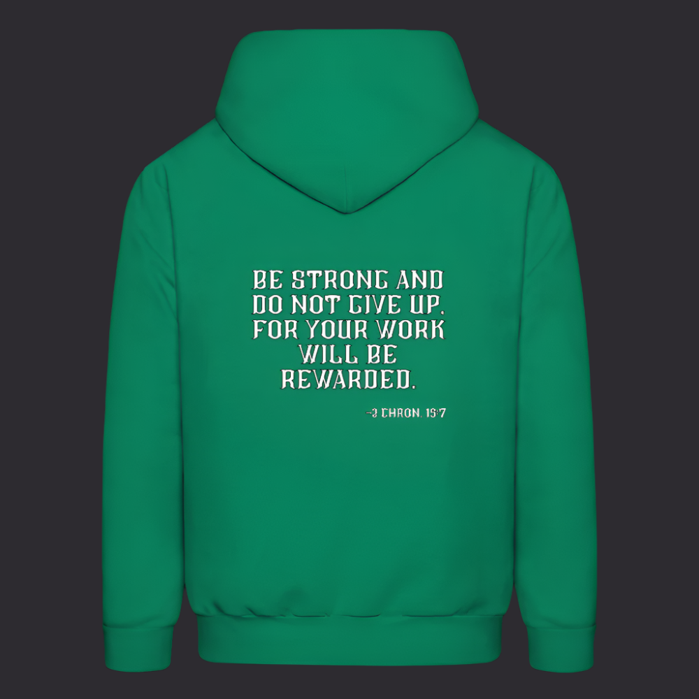 'Be Strong' Kelly Green Hoodie Survive Collection - kelly green