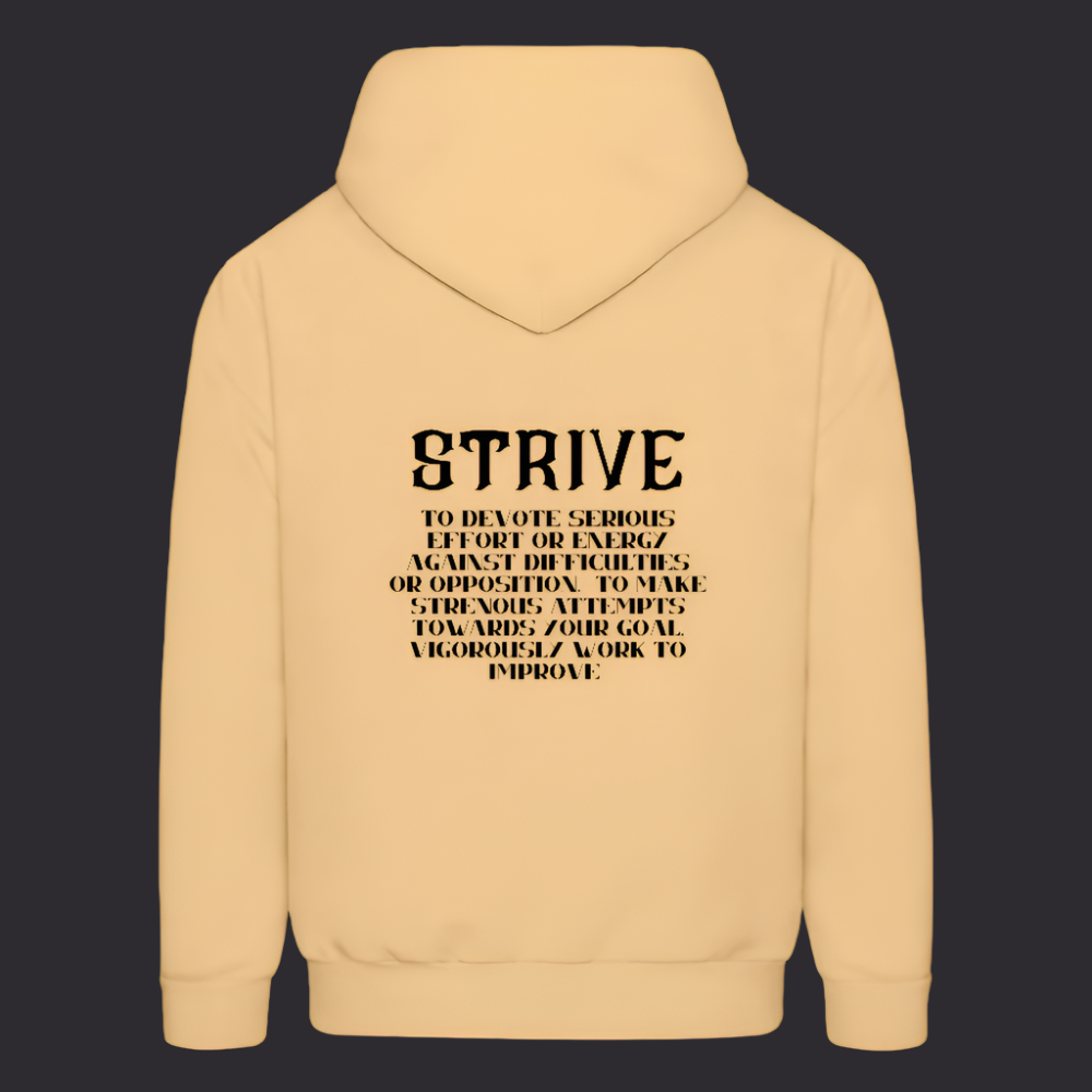 Lt Gd Boyz N The Hoodies Light Gold Strive Hoodie - light gold 