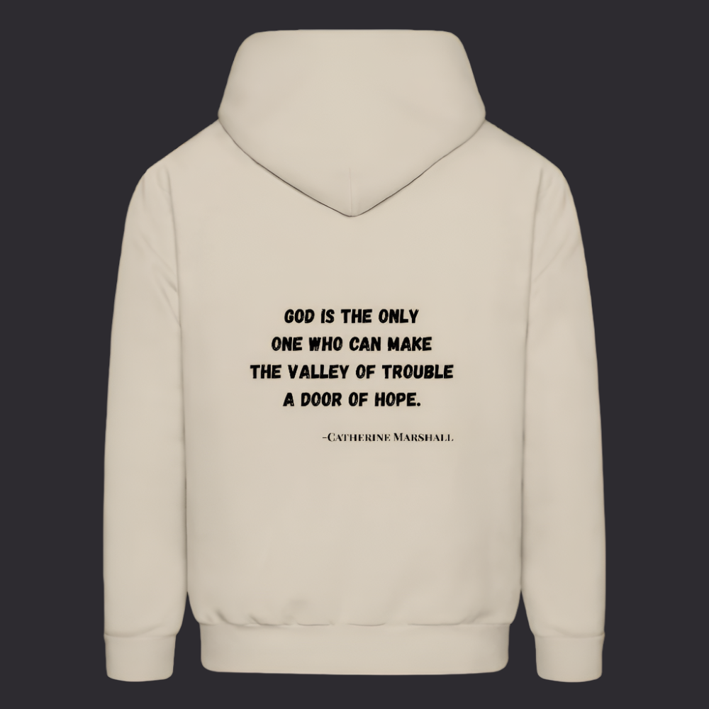 'God is the Only One' Sand Color Hoodies Survive Collection - Sand